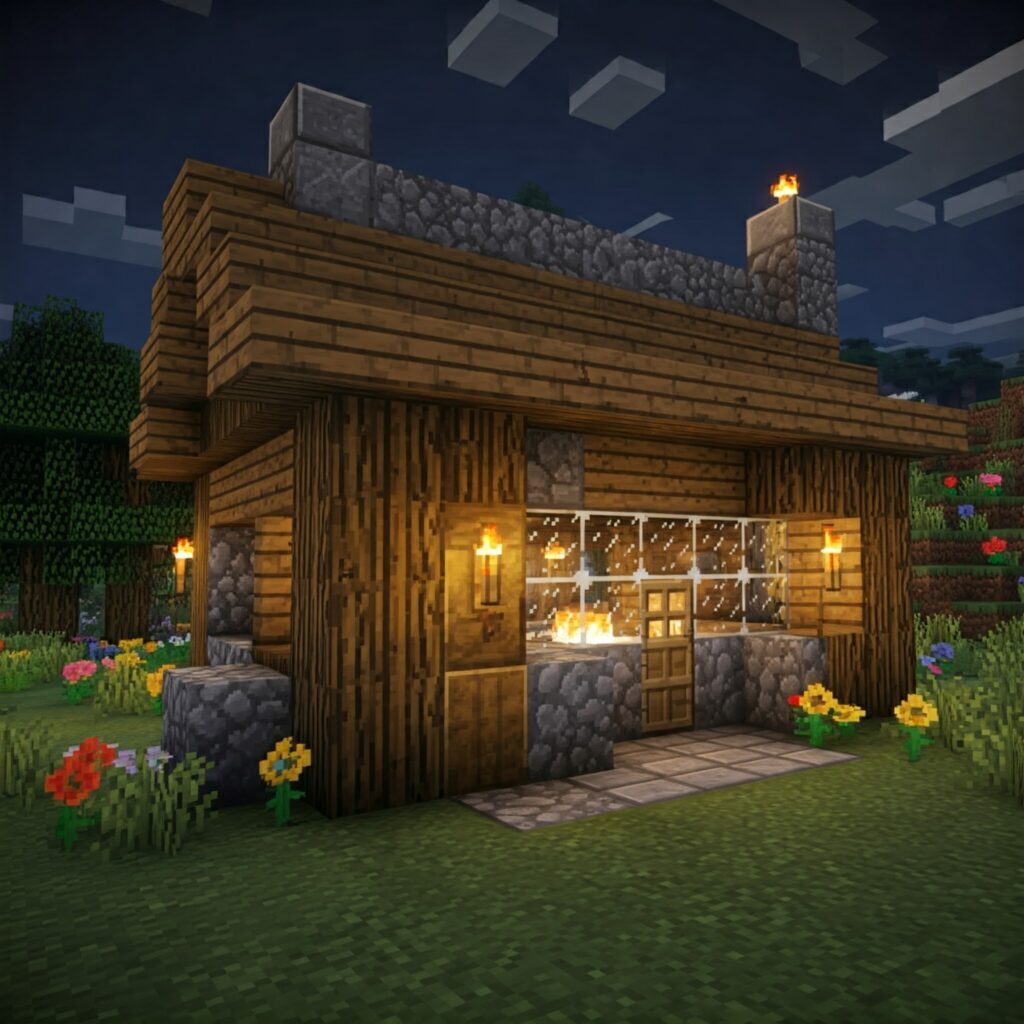 Minecraft Cozy cottage - Minecraft build ideas