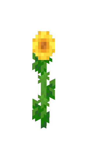 Sunflower - minecraft flowers